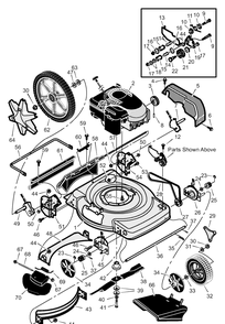 Part Location Diagram of F-000508J Murray Instruction Book